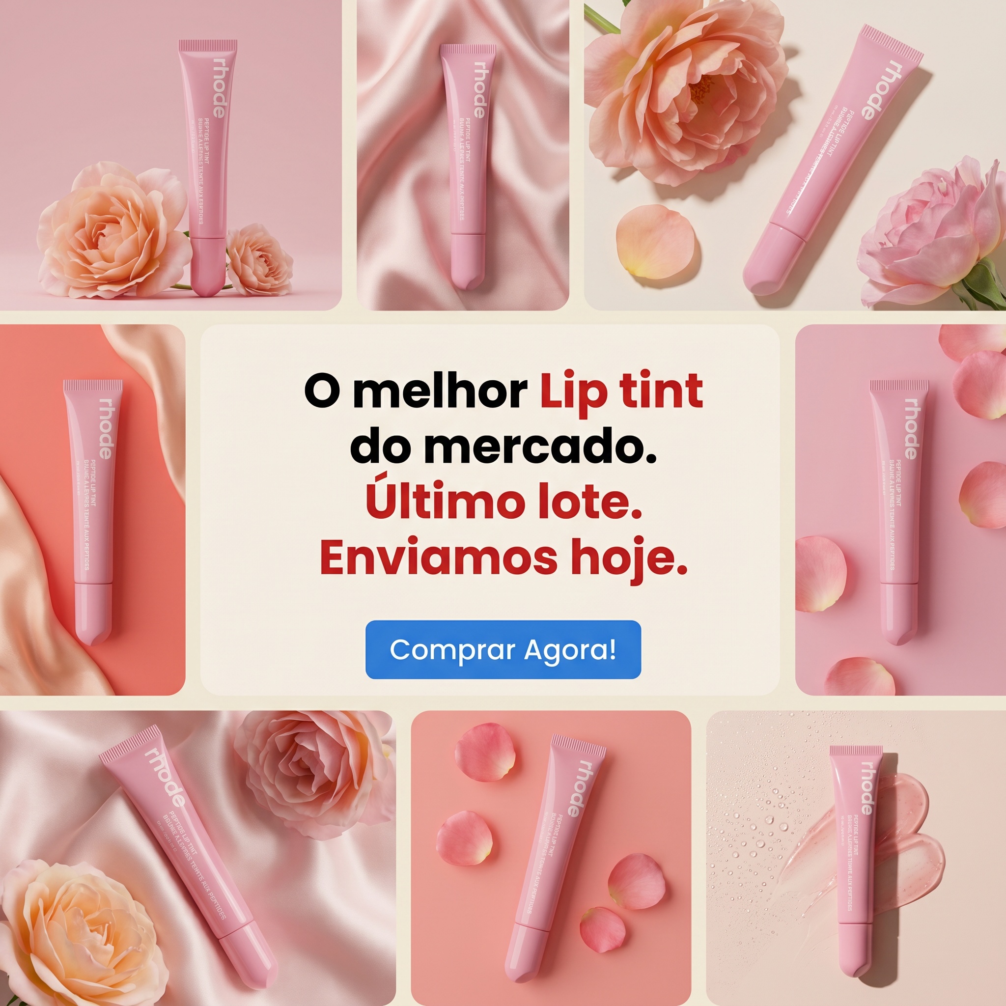 cara de anúncio vs. cara de feed — antes do hack